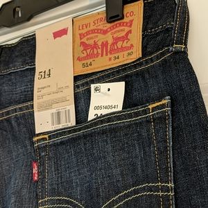 NWT Levi's Men's Straight Leg Jeans - 34/30